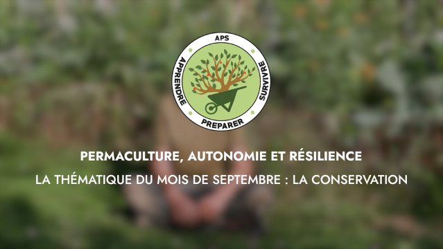 SEPTEMBRE – Thématique du mois : La conservation